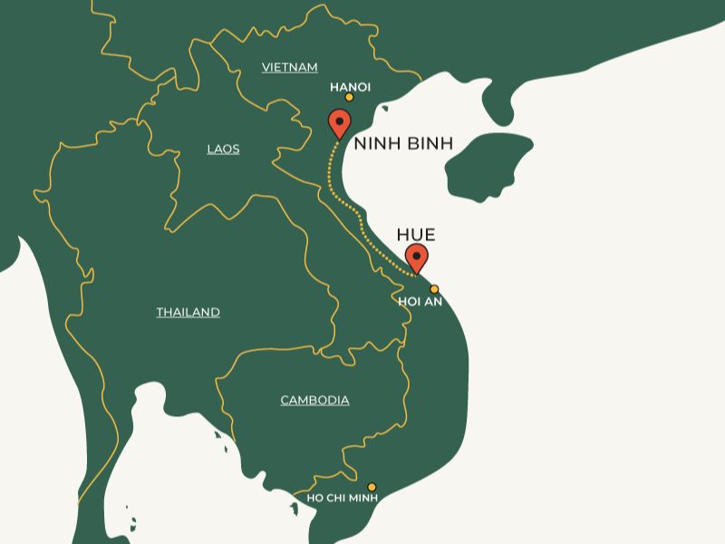 Hue to Ninh Binh