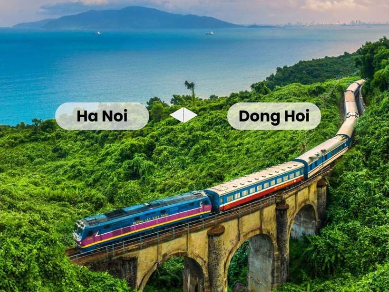 Traveling from Dong Hoi to Hanoi by Train