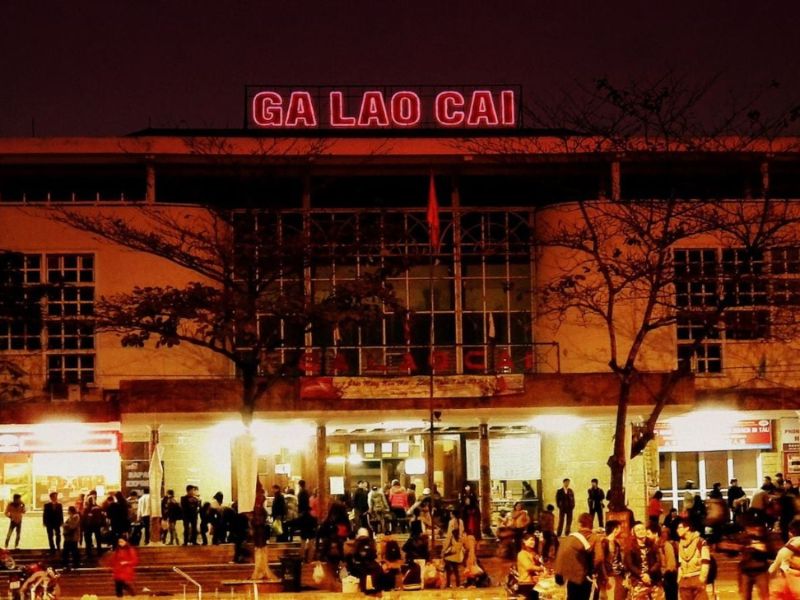 Lao Cai railway station