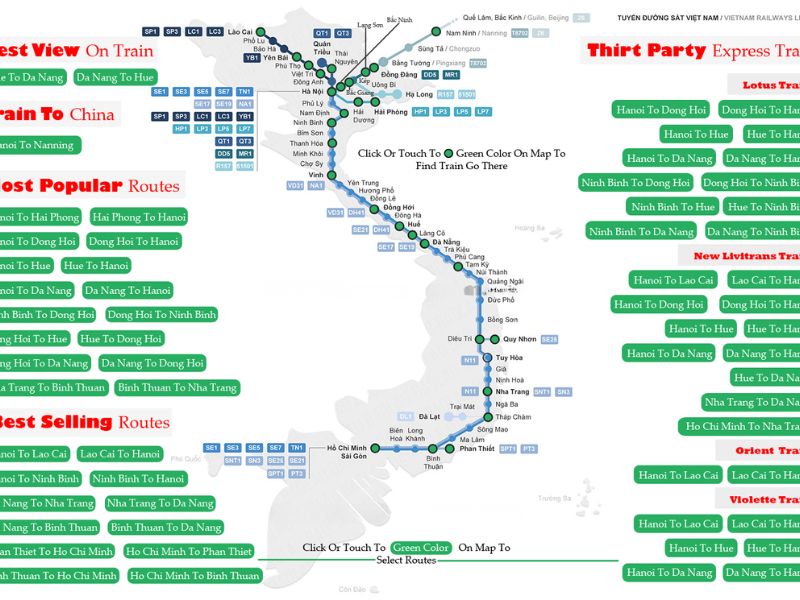 Vietnam trainstation