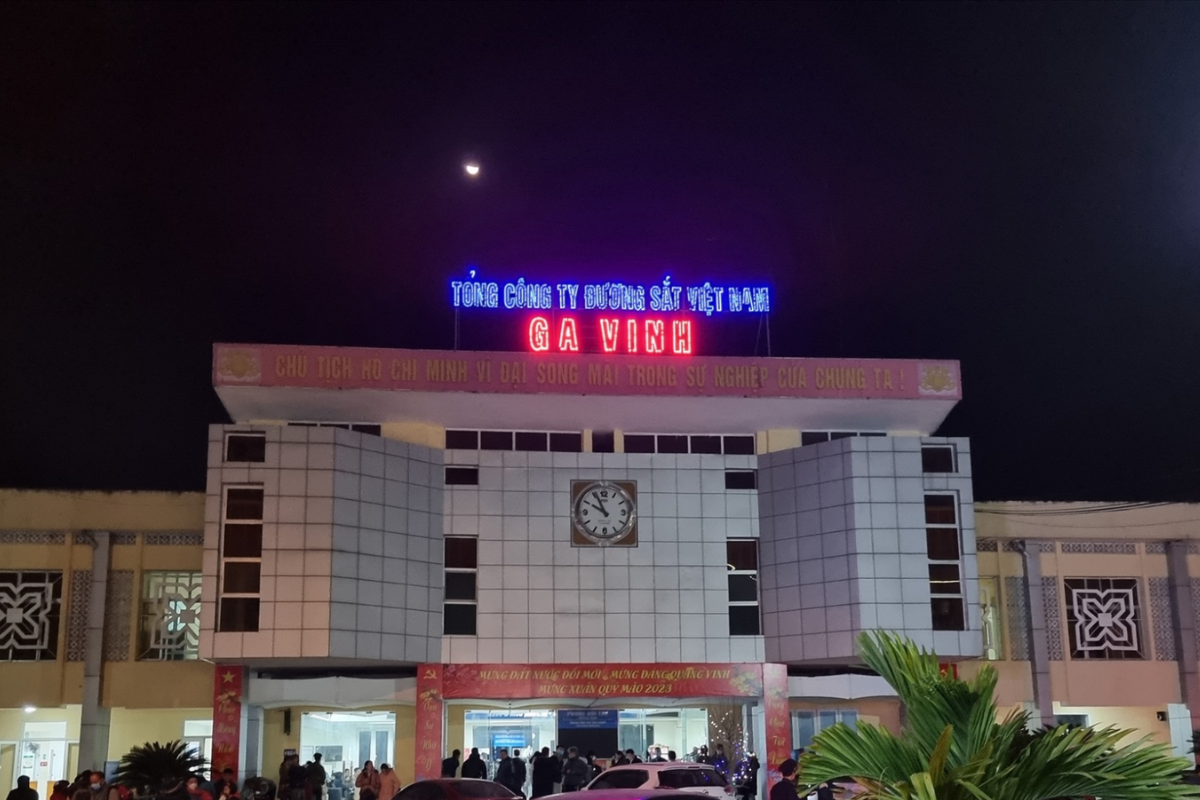 Overview of Vinh Railway Station Overview of Vinh Railway Station
